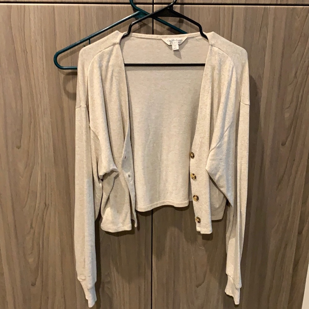 Cropped sweater